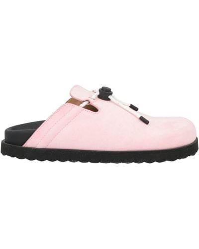 Buscemi Mules & Clogs Soft Leather - Pink