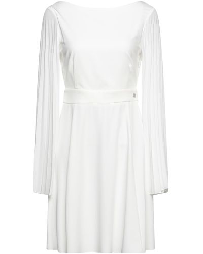 be Blumarine Mini-Kleid - Weiß