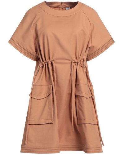 Eleventy Mini Dress - Brown