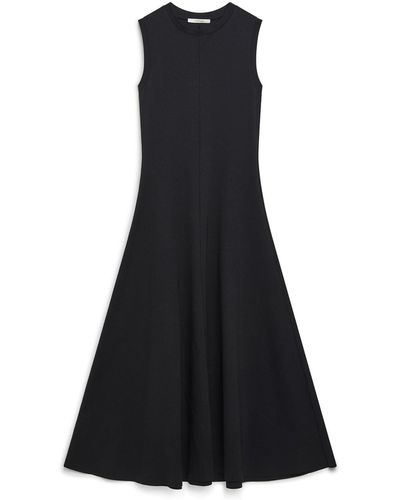 Maliparmi Maxi-Kleid - Schwarz