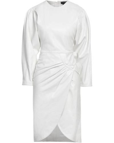 Isabel Marant Midi-Kleid - Weiß