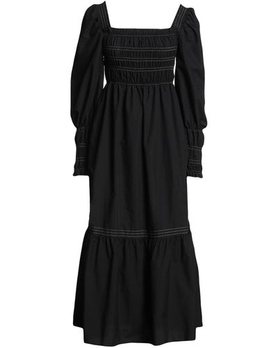 TOPSHOP Midi Dress - Black