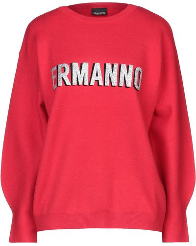 Ermanno Scervino Pullover - Rojo