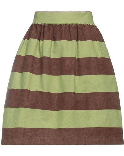 ALESSIA SANTI Mini Skirt - Green