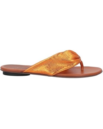 L'Autre Chose Sandalias de dedo - Naranja