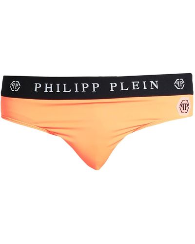 Philipp Plein Bas de bikini et slip de bain - Orange