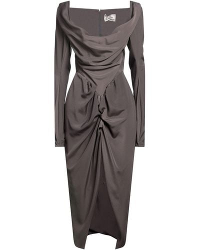 Vivienne Westwood Robe midi - Gris