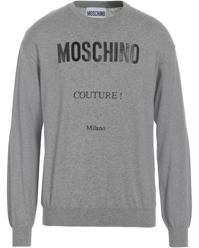 Moschino Jumper Cotton, Cashmere - Grey