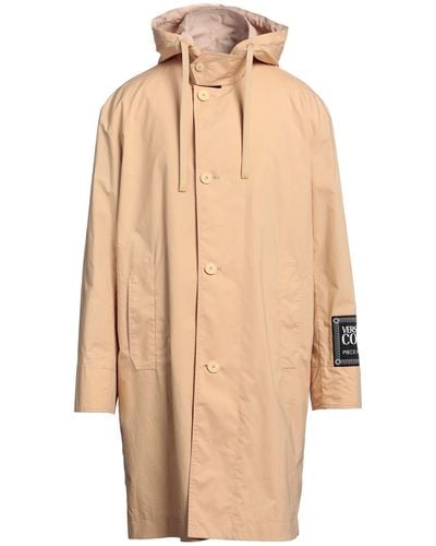 Versace Jeans Couture Overcoat & Trench Coat - Natural