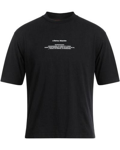 A BETTER MISTAKE T-shirt - Black