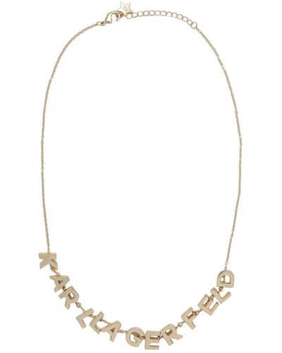 Karl Lagerfeld Necklace - White