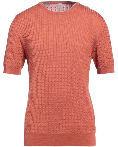 Eleventy Rust Sweater Wool, Silk - Pink