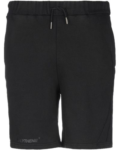 POLYTHENE* Shorts & Bermuda Shorts - Black