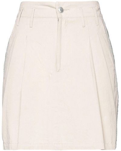 EMMA & GAIA Mini Skirt - Natural
