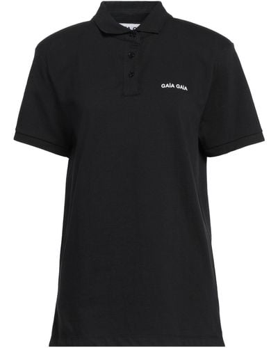 GAÏA GAÏA Polo Shirt - Black