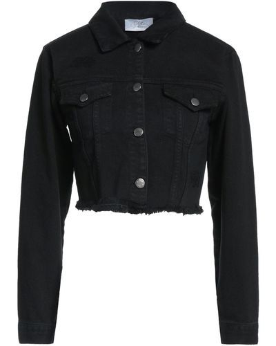 Soallure Denim Outerwear - Black