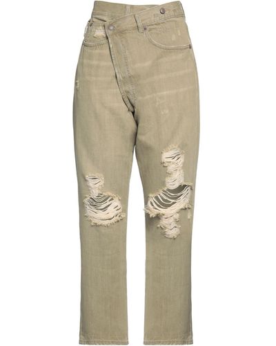 R13 Pantaloni Jeans - Neutro