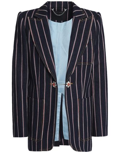 Marc Jacobs Suit Jacket - Blue