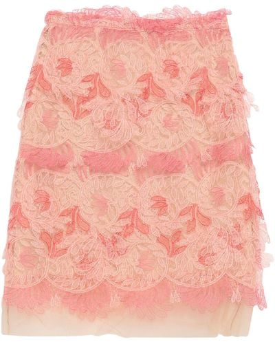 Ermanno Scervino Mini Skirt - Pink