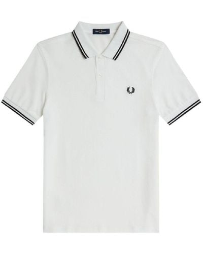 Fred Perry Poloshirt - Weiß