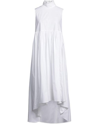 Rochas Vestito Midi - Bianco