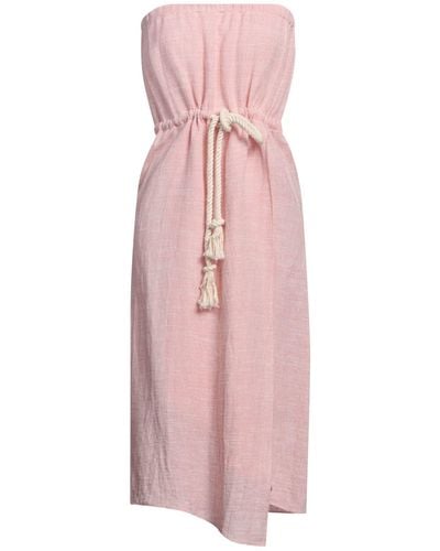Lisa Marie Fernandez Midi Dress - Pink