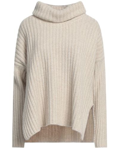 European Culture Turtleneck - Natural