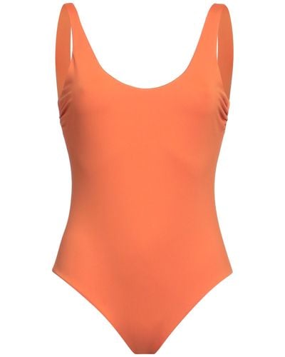 Fisico One-piece Swimsuit - Orange