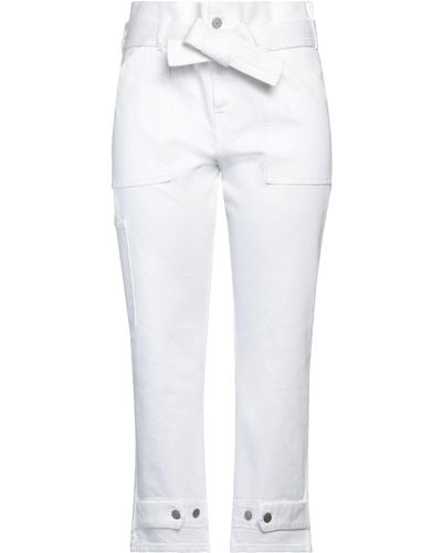 P.A.R.O.S.H. Pantalon en jean - Blanc