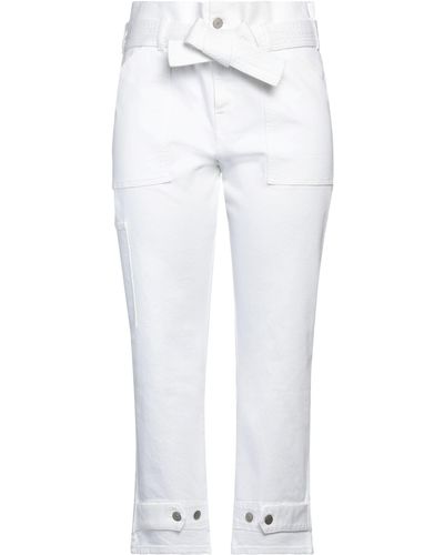 P.A.R.O.S.H. Pantaloni Jeans - Bianco