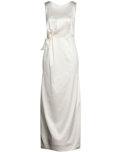 P.A.R.O.S.H. Maxi Dress - White