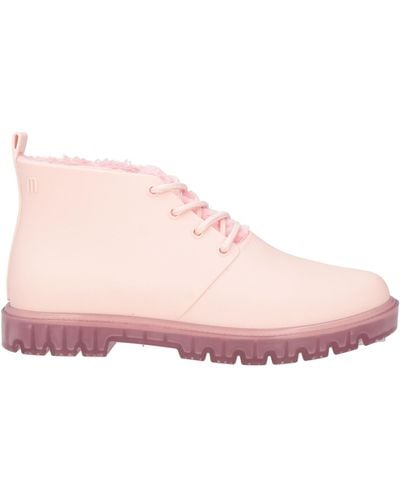 Melissa Ankle Boots - Pink
