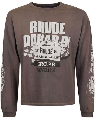 Rhude Sudadera - Gris