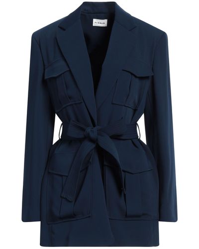 P.A.R.O.S.H. Manteau long et trench - Bleu