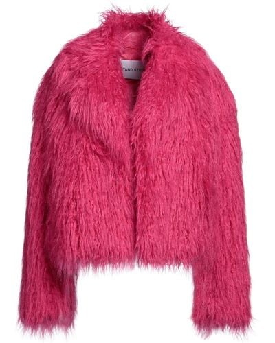 Stand Studio Shearling & Teddy - Pink