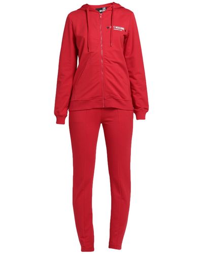 Love Moschino Tracksuit - Red