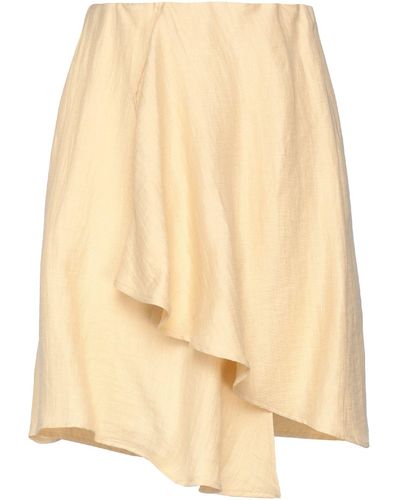 Alysi Mini Skirt - Natural