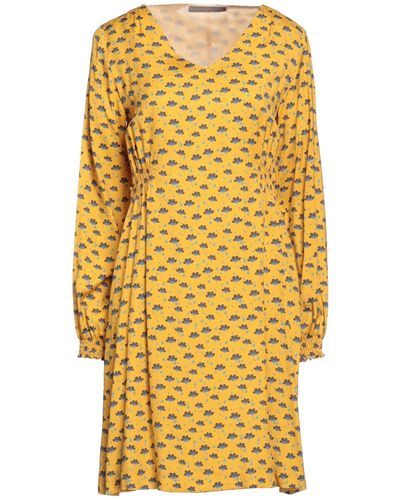 SEVENTY SERGIO TEGON Mini Dress - Yellow