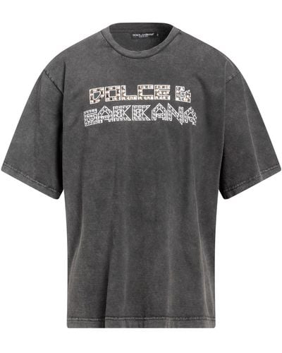 Dolce & Gabbana T-shirts - Grau