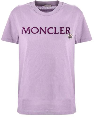 Moncler T-shirts - Lila