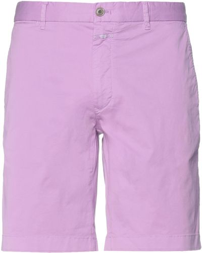 Closed Shorts & Bermuda Shorts - Purple