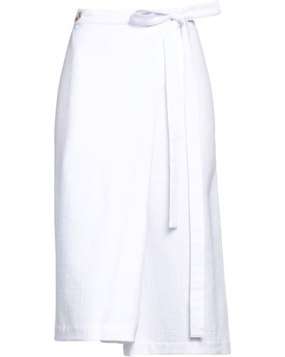 Sophie Deloudi Midi Skirt - White