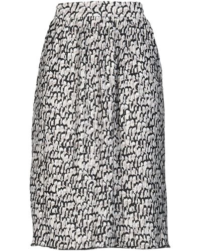 Vero Moda Midi Skirt - Gray