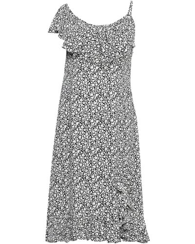WEILI ZHENG Midi Dress - Grey