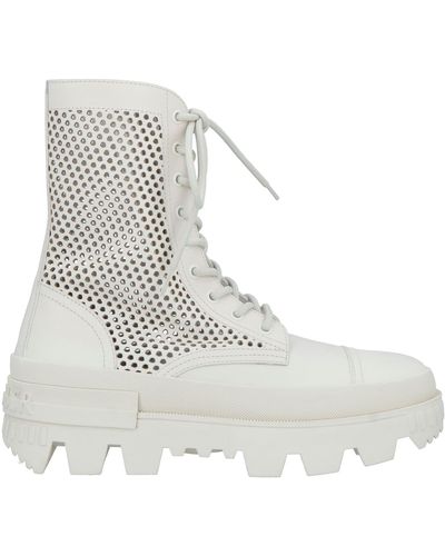 Moncler Ankle Boots - White