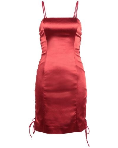 Unravel Project Mini Dress - Red