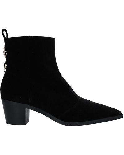 L'Autre Chose Ankle Boots - Black