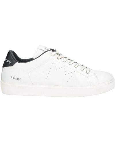 Leather Crown Sneakers Leather - Natural