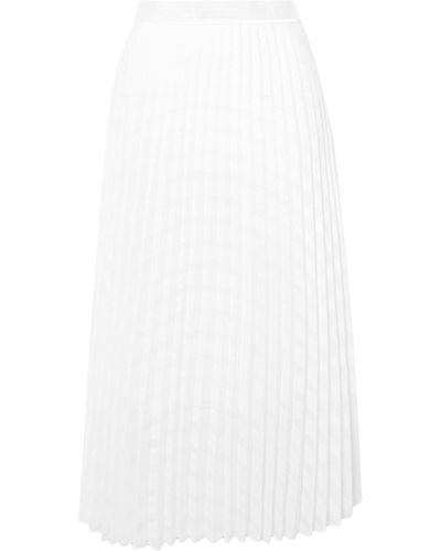 Victoria, Victoria Beckham Midi Skirt - White