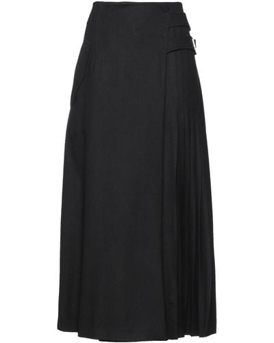 Alberta Ferretti Maxi Skirt - Black